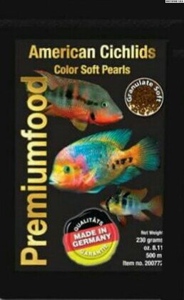   South American cichlid color pearls 230gr