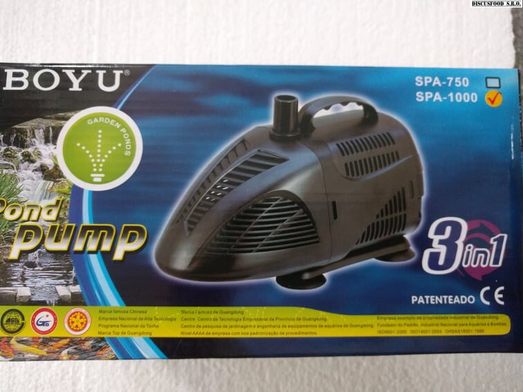 Boyu pond pump spa 2000