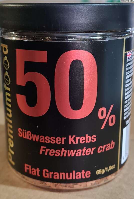 Freshwater Crab 50% Flat Granulate 65g 300ml Freshwater Crab 50% Flat Granulate 65g 300ml