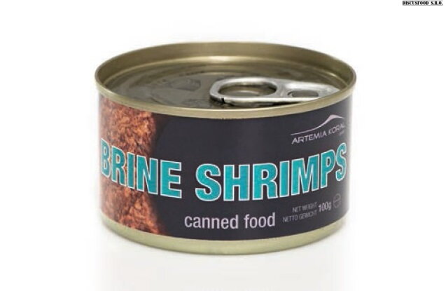 Artemia canned food 100g.