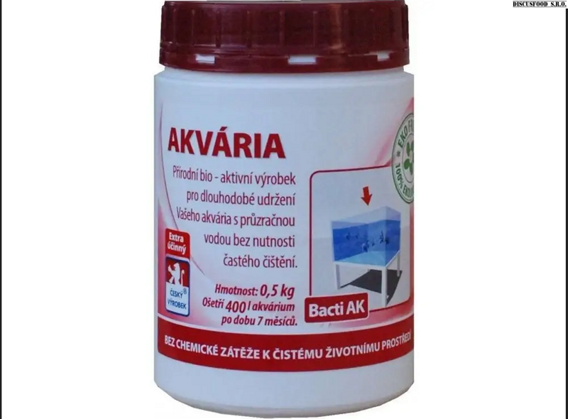 Baktoma Bacti AK - Akvarijní bakterie - 0,5 kg Baktoma Bacti AK - Akvarijní bakterie - 0,5 kg